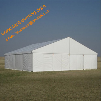 China Ourdoor Aluminum Warehouse Storage Tent, Waterproof Fire Resistardant Tent supplier