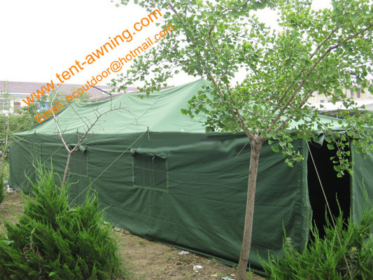 China UV Resistance Pole-style Galvanized Steel  10 People Tent Waterproof  Military  Army Camping Tents supplier