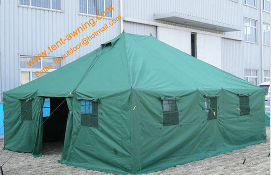 China 20 Person Tent Military Waterproof  Tents Pole-style Galvanized Steel  Army Camping Tents supplier