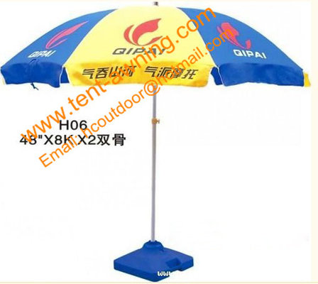 China Customized Sizes Round  Logo Printing Outdoor Advertising Umbrella for Promotion Waterproof supplier