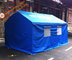 3x4m Outdoor Steel Framed  Waterproof  Disaster Relief Tent Refugee Tent supplier
