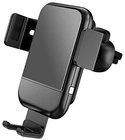 Wireless Car Charger Mount [Auto Clamping],  Windshield Dash Air Vent Phone Holder for iPhone 12 11 Pro Xs XR supplier