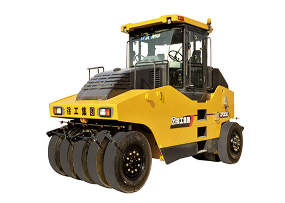 China 26 Ton Front 4 Rear 5 Pneumatic Tyred Roller Machine Construction With Full Wheel Brake supplier