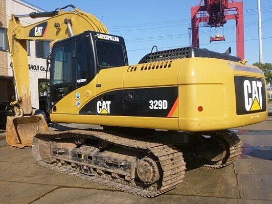 China Used CAT crawler excavator model CAT 329D manufacturing year 2011,3600 working hours made in Japan supplier