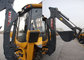 Professional Tractor Loader Backhoe With 4 In 1 Bucket / Hydraulic Hammer supplier