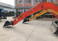 Long Reach 6 Tonne Rubber Tire Excavator Heavy Duty Construction Equipment supplier