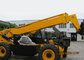 2.5ton 7000mm Lifting Height Telescopic Forklift With Bucket Attachments supplier