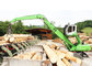 Chippings Crawler Wood Handling Equipment / Wast Material Scrap Handling Crane supplier