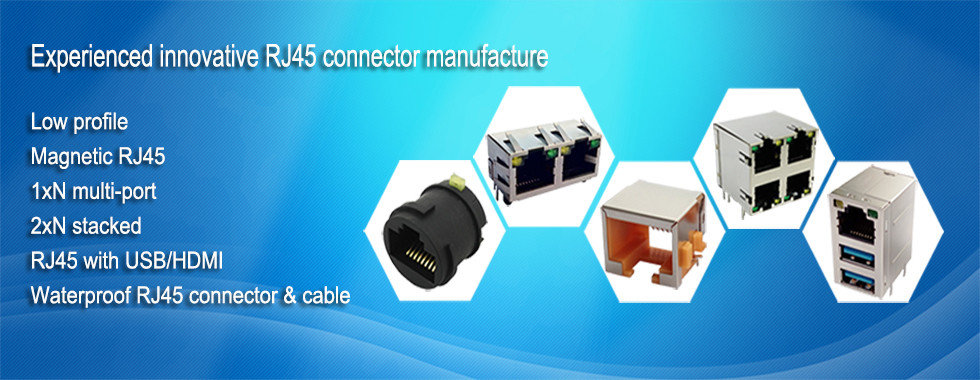 China best low profile RJ45 connector on sales