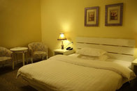 MDF/Melamine Hotel Bedroom Furniture Collection,Standard Room Bed,Nightstand,TV Cabinet,Luaage Rack/Table,Desk supplier