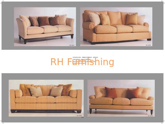 Hotel Furniture,Wooden/Fabric Sofa supplier