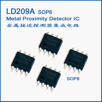 China LD209A Metal Proximity Detector IC CS209A CS209 SOP8 supplier