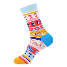 China Customized OEM Best Novelty Funky Colorful Socks supplier