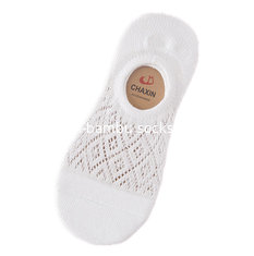 China custom bamboo invisible no show socks for women and girls supplier