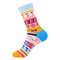 Customized OEM Best Novelty Funky Colorful Socks supplier