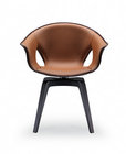 Ginger Chair by Roberto Lazzeroni, Ginger dining chair with fabric or leather match