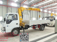 Isuzu 600P elf  New Design Crane Cargo Truck For Sale