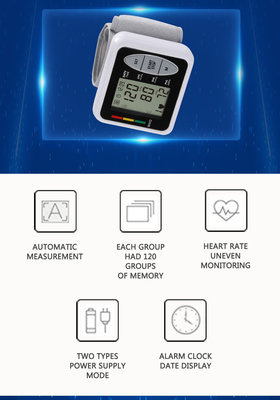 Automatic Digital Tonometer Meter For Measuring Blood Pressure