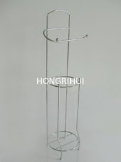 China home free standing spiral design kitchen/toilet metal paper towel holder/rack supplier