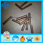 High tensile coiled pins,high tensile spiral pins,high tensile spirol pins,Spring pin with turns,Copper colour springPin