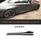 Carbon Fiber Universal Car Side Skirts for Mercedes Benz AMG Golf GTI Audi S5 S6 S3 S4