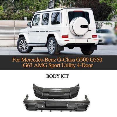 Dry Carbon Fiber Body Kits Bumpers for Mercedes Benz W463 G500 G550 G63 AMG 2019-2020