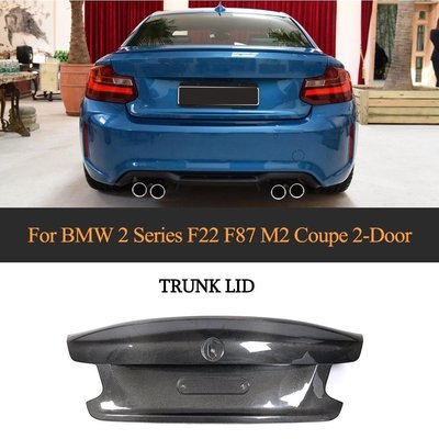 Carbon Fiber Rear Trunk Spoiler Boot Wing Lip for BMW F22 F87 M2 Base Coupe M Sport 2Door 2014 - 2018