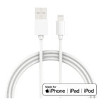 USB-A to Lightning Cable, MFi certified C89 chipset for new iPhone iPad iPod, 1 meter, 3 ft, PVC material, USB2.0 data