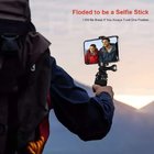 Phone Tripod, Flexible Tripods with Universal Clip for iOS and Android Smartphone, Mini Portable Tripod Stand Holder Com