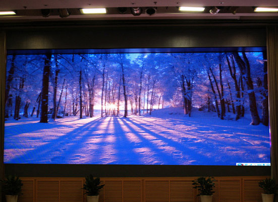 China P7.62 Inside IE Slim LED Display Rental Colorful Screen 1 / 16 Scanning Driving Method supplier