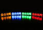 Mini LED Flashing Name Badge USB Rechargeable Smart Name Tags With Magnetic Clip supplier