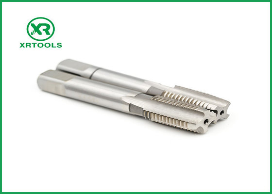 China High Tolerance Straight Flute Tap , HSS - M2 Two Flute Taps Hand Thread Type supplier