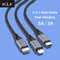 3 in 1 Nylonn Braided USB cable