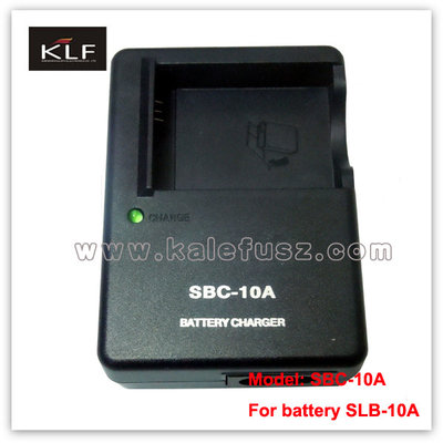 Camera Charger SBC-10A For Samsung Battery SLB-10A