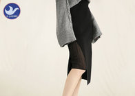 High Fashion Fake Double Layer Girls Knitted Skirt Spring Autumn Daily Style