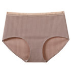 High Tension Ribs Cotton Women's Cotton Panties Underwear Plus Size Silk Thong