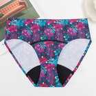 Printed Seamless Leak Proof Menstrual Panties 4 Layers Period Panties US Size