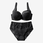 High Quality Comfortable Women's Bra And Panty Set Lace Underwear And Bra Sets D Cup