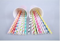 Lovely Colorful Hot sales popular 100% food grade paper straws wholesales