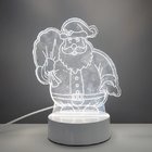 Colorful decoration light customize image night light baby 3D led night light for Christmas gift