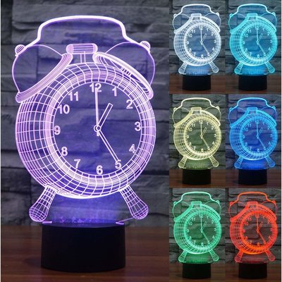 Kids Gift Holidays Gift color changing 3D Effect LED Dinosaur Night Light wholesales