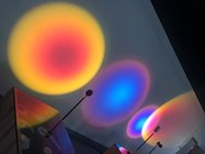 Wholesale LED Sunset Lamp Rainbow Projection Light Projector Beside Table Lamp for Decoration