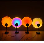 Wholesale LED Sunset Lamp Rainbow Projection Light Projector Beside Table Lamp for Decoration