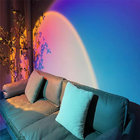 2021 hot USB Sunset Projection Led Light rainbow sunset halo atmosphere mini lamp for Living Room