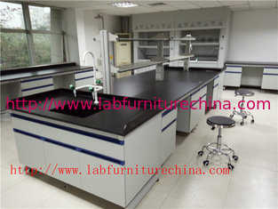 China Resistance To  Corrosion /  Acid / Alkali 3000 mm Blue  Science Lab  Furniture  Designs  For  Laboratory supplier
