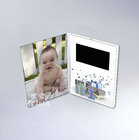 Promotional Handmade LCD Invitation Card / Video Brochure With Speaker , Smart Buttons