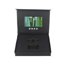 7 Inch Lcd Video Brochure Box 7 Inch Card Digital Promotional 800*480 Pixels Resolution