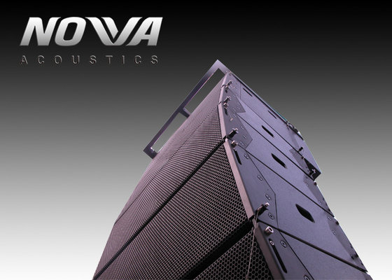 China 2 Way 12 Inch Line Array High Power Line Array Subwoofer / Speakers For Rental / Theme Parks supplier