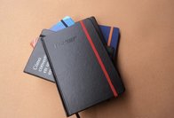 small notebooks and journals,ustom spiral notebook with pen,customized promotional A5 paper notebook with leather cover