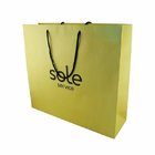 personalized christmas wine fancy paper gift bags with handles,custom made luxury paper shopping gift bag